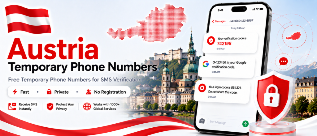 Banner of Free Austria Temporary Number