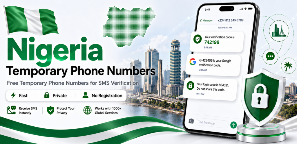 Banner of Free Nigeria Temporary Number